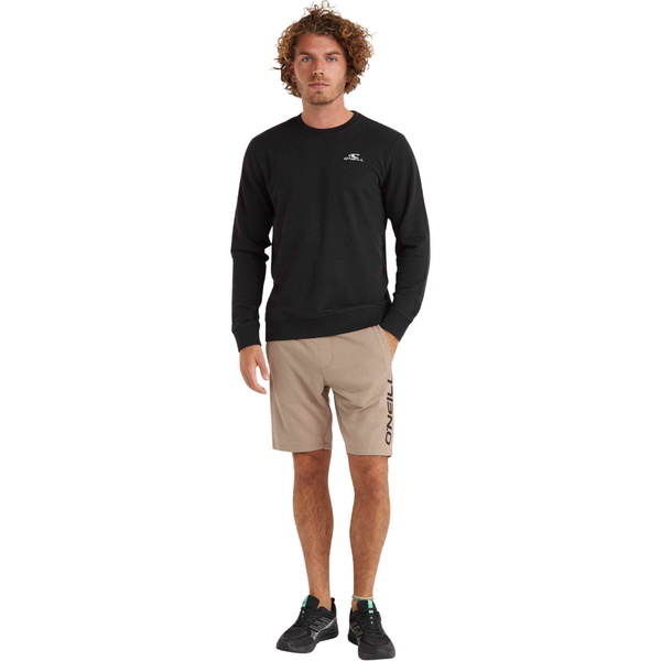 2025 O'Neill Heren Klein Logo Crew Sweatshirt N2750013 - Black Out
